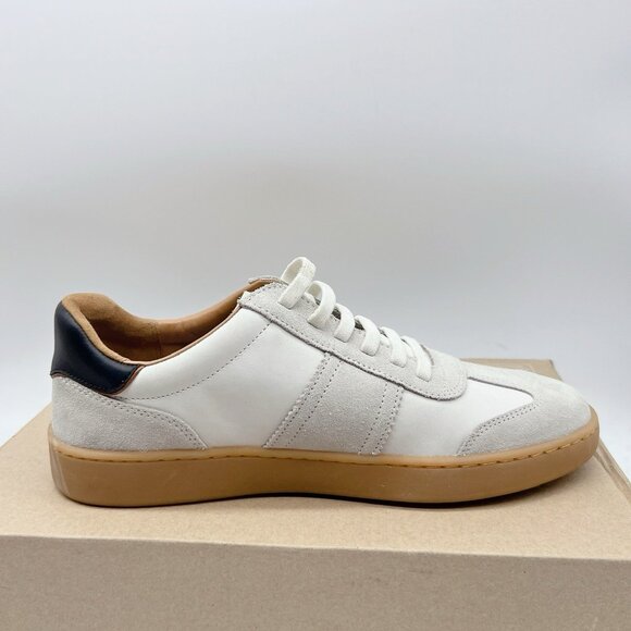 Allen Edmonds LUDLOW Slip-On Stretch Lace Up Sneakers Dove Suede Mens US 8.5 - Picture 9 of 13